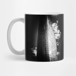 The sinister face of commerce Mug